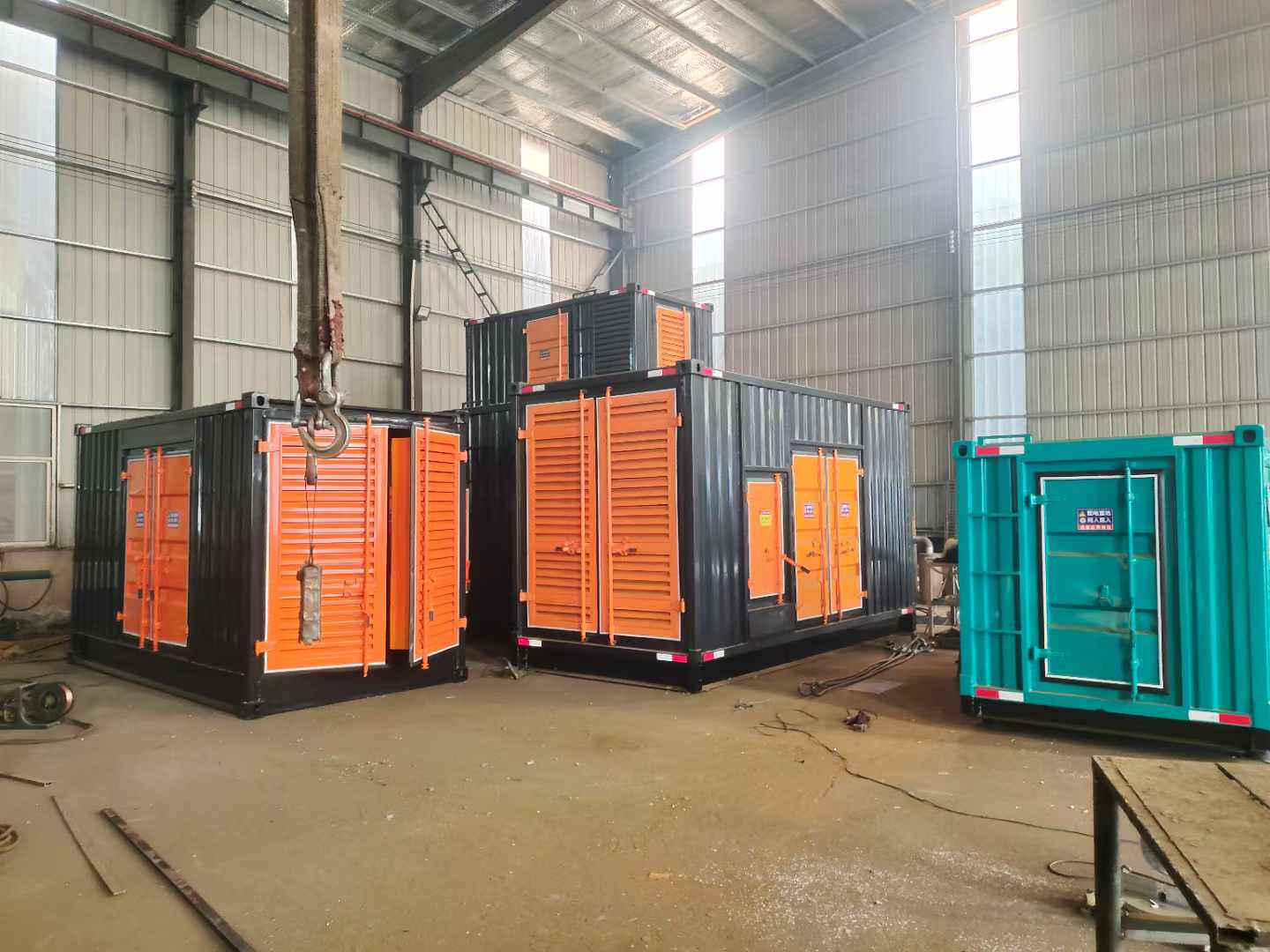 叠彩500kw柴油发电机组可以带动多少功率设备？