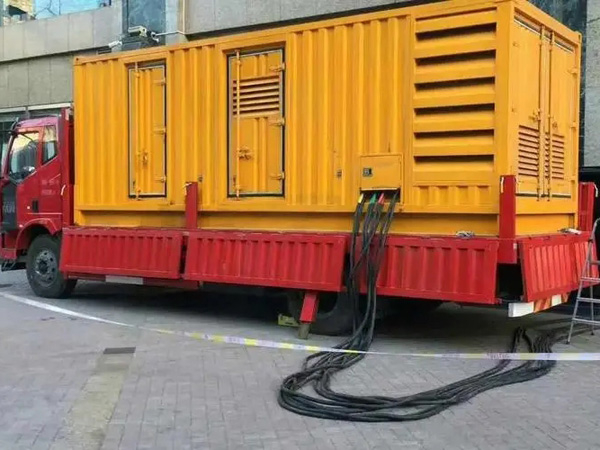 叠彩发电机组干接点启动